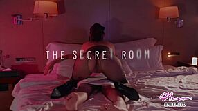 Babe in black bodystockings sucks and rides, getting a creampie in doggy! 😏