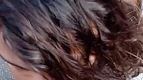 Imagine Sucking And Pussy On The Balcony With This Latina Amateur