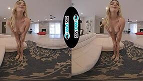 Tight Wet Pussy Pounded Hard In VR With Blowjob And Cum In Mouth