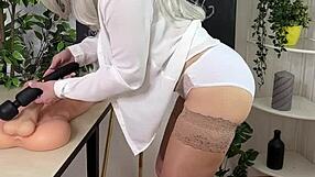 craving every stroke while wanking in sexy lingerie for pure pleasure