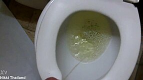 कभी निक्की लेडीबॉय को टॉयलेट में हावी होते देखा?