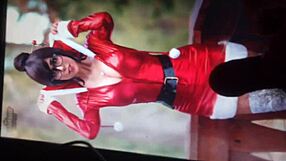 i love this christmas orgy with lesbians and milk