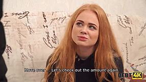 Debt4k कलेक्टर ने प्यारी रूसी 18+ लड़की के नाजुक मुँह और चिकनी चूत का मज़ा लिया