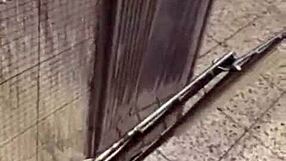 DIY store public wank and piss session