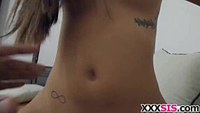 Stepsis gets hardcore fucking with monster cock in homemade scene