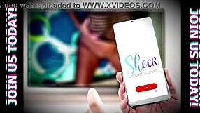 Follow Us - Colombian Curly Black Babe's Doggystyle Cum and Dirty Talk!