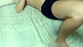 hey, for feet lovers, i let him cum on my toes, oops