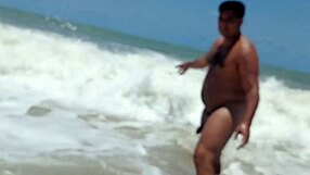 Alpha male’s creamy finale on the shores with a hot milf and amateur couples