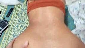 Tearing my stepdaughter's huge ass feels so good watching my cock enter her gaping hole