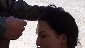 police pegging got paisley parker detained, sweet brunette action! 😍