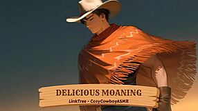 male moans and screams echo with raw boyfriend passion