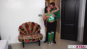 Mischievous Little 18+ Babe Hides And Fucks Deep!