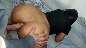 damn, that anal punishment for the colombiana culona is intense!