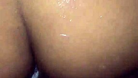 Intensely Dropping Dick into Oiled Big Ass for Cum