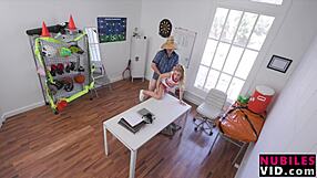 hey coach, caught this cheerleader with no panties under her skirt. what now? what should we do about it? what’s the next step for her punishment?