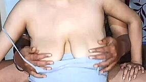 Desi Cute Alisha Bhabhi Flaunts Big Boobs and Wet Pussy in a Bold, Hairy Reveal.