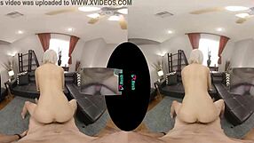 Vrhush Zoe Sparx has her ass filled up with cum in a hot scene