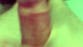 Naked amateur indulges in relaxing big cock masturbation at home