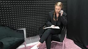 Stepmom takes stepson to therapy turning into 5way blowbang