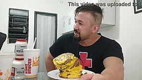 Milf Eating the Biggest Burger King in X Videos Detailed Scene