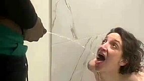 I got my mouth filled with cum and piss after a hard fuck