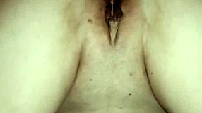 Amateur gets deep throat and anal, starting with blowjob and ending in doggystyle assfucking.