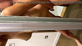 Ex-girlfriend creampied after mirror, wet, stretched. Hot!