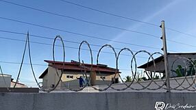 No One to Fuck, So I Slammed My Sex Machine Deep Into Brazilian Babe's Pussy