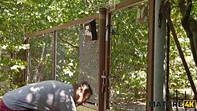 Kinky Diana craves extreme outdoor encounters. Part 1