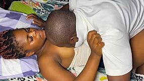 Hot banging session with my sweet curvy girl in miniskirt