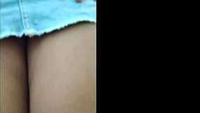 sol, the virgin latina, flaunts miniskirts and heels for fun