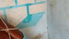 The sexiest ebony woman from Ghana performs a softcore solo