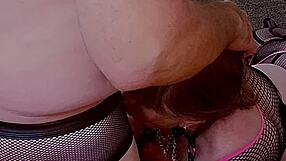 अरे, दादी कार्मेन एंजेल ने प्रो की तरह डीप थ्रोट मारा