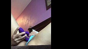 Masturbating nicely with my dildo for my best friend's buddy