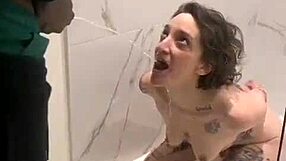 I got my mouth filled with cum and piss after a hard fuck