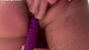 My anal masturbation in bathroom with toys fingering dildo and fisting