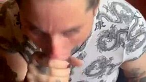 Double Cum and Puke Slut Goes Wild!