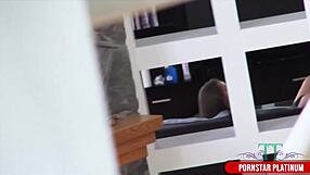 Blazing Brunette Tiffany Tyler Drains James Deen's Big Dick