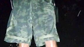 Interview in the Park with Mature Skinny Amateurs from USA