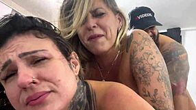 hey, wanna join us for a throbbing threesome in bed?