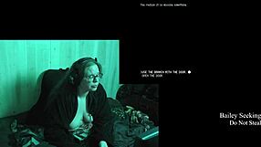 Naked night springs playthrough part 3, showing big tits and fat ass