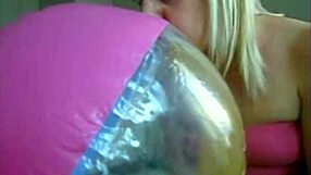 Sophie Fingers Pussy In Jeans Miniskirt And Red Lingerie On Webcam