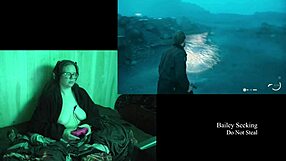 Naked night springs playthrough part 3, showing big tits and fat ass