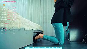 Isn't she hot when wearing high heels?
