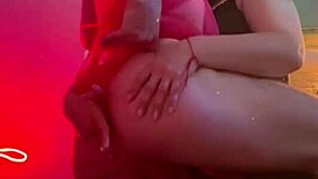 Trans Girlfriend Fucks Neighbor’s Mouth with Anal Play