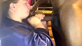 i give the best sloppy blowjob with my bbw body on that big black monster cock.