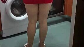 Devouring My Mother-in-Law's Wet Vagina for Breakfast in the Kitchen