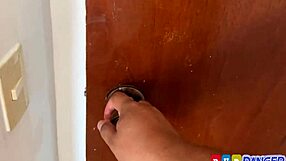 Hermanastra With Huge Tits Gets So Turned On Letting Perverted Guy Touch And Fuck Her Shaved Pussy At Home