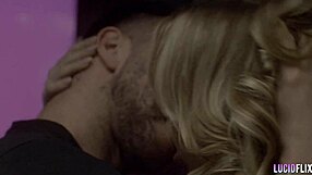 Anna Claire Clouds performs deepthroat and blowjob in episode