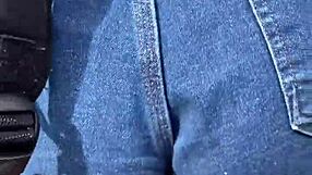 man, this cute brazilian brunette just left school and got wild with a construction worker outdoors